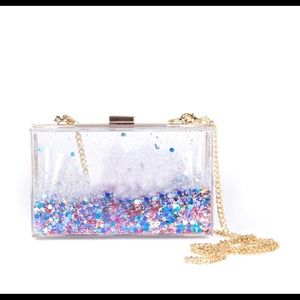 LISI LERCH | Acrylic sparkle bag